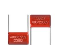 10 pezzi CBB81 683 2000V 68NF 0,068uF P20 Capacità Capacitance Meters