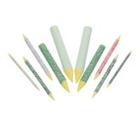 10 pezzi Ceppi colorati Carta di riso Tortillioni Frullatori d'arte Strumenti