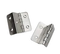 10 pezzi cerniera in ferro ad angolo for piegatura della porta retto piastra da 15 mm a doppio cambio a tre pieghe verde antico