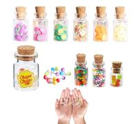 10 Pezzi Cibo in Miniatura Set, Mini Cibo in 4 stili, Accessori Casa delle Bambole in Miniatura, Accessori Casa Bambole, Accessorio in Miniatura per Casa delle Bambole per bambini, Fai Da Te
