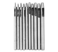 10 pezzi cinturino in pelle cinturino cinturino occhiello perforatore strumento di perforazione perforatore a mano