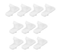 10 Pezzi Clip di Supporto per Ripiani Congelatore, 4,40 CM | Scaffali Multilivello, Montaggio senza Danni, Regolazione Flessibile, Uso in Bar e Negozi