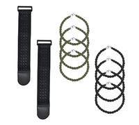10 Pezzi Clip Pantaloni da Bicicletta,Cinghie Elastiche Per Stivali,Cinghie Elastiche Per Pantaloni,Gamba dei Pantaloni,per Bicicletta,per Ciclismo,Uniformi Militari,Escursioni