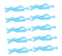 10 Pezzi Clip per sacco della spazzatura rotelle con ruote clip per serratura dell'armadietto clip per pattumiera accessori per pattumiera porta buste in plastica per la spesa Didiseaon