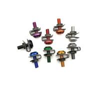 10 pezzi CNC for C400GT C600 C650 C650GT Sport F650GS F700GS F800R Viti for carenatura motocicletta Corpo moto personalizzato Dadi a molla Bulloni(Gold)