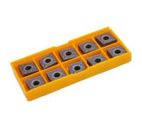 10 pezzi CNMG 431 CNMG120404 inserti di tornitura in carburo per operazioni di tornitura precise ed efficienti su acciaio con interruttore truciolo e rivestimento CVD