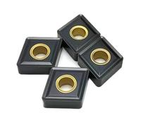10 pezzi CNMG120404 CNMG120408 UC5115 inserti in metallo duro utensili for tornitura esterna da taglio for tornio CNC for ghisa(CNMG120404 UC5115)