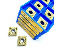 10 pezzi CNMG120404HQ CNMG120408HQ RP930 Inserto in metallo duro for lavorazione di acciaio inossidabile Inserto for tornitura CNC Utensile for tornitura for taglio esterno(CNMG120408HQ CA5525)