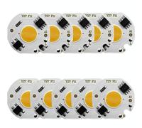 10 pezzi COB LED Chip di luce AC 220V LED Lampadina Luce driver IC intelligente