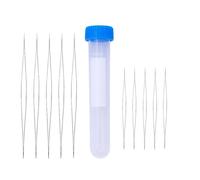 10 pezzi Collana con bracciale ad ago con perline in acciaio inossidabile