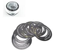 10 Pezzi Collare Scalda Cera, Anello Protettivo per Scaldacera Professionale, Macchina per Ceretta a Forma Rotonda Protezione per la Pulizia Anello di Carta Accessori per