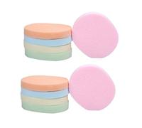 10 Pezzi Colore Casuale Viso Lavaggio Dischi Portatile Donne Uomini Trucco Pad Cosmetico Kit Assortito Strumento di Pulizia Forniture di Bellezza