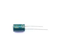 10 pezzi condensatore elettrolitico in alluminio al piombo 470uF 16V verde ad alta frequenza radiale 8x12mm KHzIgRdY