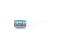 10 pezzi Condensatore elettrolitico in alluminio Dip 470uF±20% 35V Cavo radiale, 10x16mm GF471M035G160A Elementi di accumulo di energia
