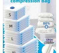 10 pezzi/confezione Sacchetti per il sottovuoto, accessori da viaggio, sacchetti per la conservazione sottovuoto, elementi essenziali da viaggio, sacchetti per la compressione sottovuoto, necessità pe
