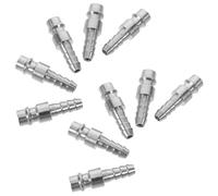 10 Pezzi Connettore Rapido Pneumatico Ph20 Inserto Maschio | Progettazione a Innesto Rapido, Compatibilità per Compressori e Tubi Aria, Uso Professionale e Manutenzione