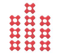 10 pezzi, connettori per boccole dell'estrattore di, cuscinetto ammortizzatore in poliuretano per accessori dell'estrattore elettrico di, ricambi rossi compatibili con