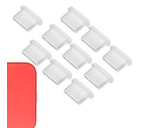 10 Pezzi Coperchio Anti Duro di Tipo Disegno | Tappo di Polvere USB | Protettore del Caricabatterie in Silicone | per Tutti Gli Smartphone E Tablet di Tipo