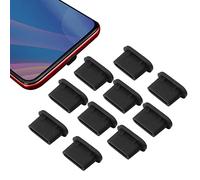 10 Pezzi Coperchio Anti Duro di Tipo Disegno | Tappo di Polvere USB | Protettore del Caricabatterie in Silicone | per Tutti Gli Smartphone E Tablet di Tipo
