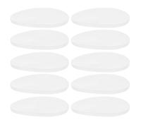 10 Pezzi Coperchio per Barattolo Latte in Bianco, Plastico, 73 MM | Copertura Ermetica e Antipolvere, Uso Latte e Contenitori Cucina, Facile Pulizia