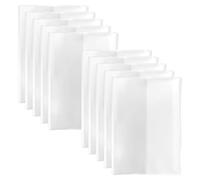 10 Pezzi Copertine Libri Scolastici Regolabili,16K Foderine Quaderni,Copertina Trasparente Impermeabili Resistenti Alla Polvere,Copertine Autoadesive per Libri di Scuola, Riviste,Documenti D'ufficio