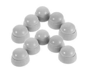 10 Pezzi Coperture Protettive per Bulloni in Plastica | Tappi di Sicurezza Ammortizzazione, Superficie Liscia, per Aree Pubbliche e Strutture Metalliche
