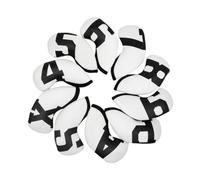 10 Pezzi Copri Testa da Golf Copri Coperture Protettive Fodere Numerate in Neoprene Ammortizzato Scorrevoli con Etichette per Trasporto E Stoccaggio Adatto per Giocatori E Allenamento , style to 3