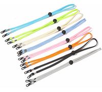 10 Pezzi - Cordini Regolabili Orecchie Lacci Antiscivolo Prolunga e Distanziatore Per Alleviare Dolore Orecchie Causa Elastici