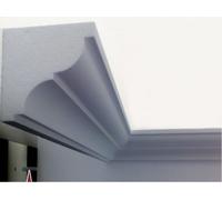 10 Pezzi CORNICI IN POLISTIROLO 100x100x1500MM CASA EPS 200 LISCIO