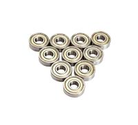 10 pezzi cuscinetti 608 608Z 608ZZ 8x22x7 a sfere in miniatura mini a ABEC 3