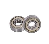 10 pezzi cuscinetti a sfera 608zz 623zz 624zz 625zz 635zz 626zz 688zz parti della puleggia flangiata della stampante 3d(608zz)