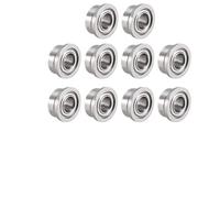 10 pezzi cuscinetto a sfere flangiato F604ZZ F623ZZ F624ZZ F625ZZ F684ZZ F688ZZ F695ZZ cuscinetti a gola profonda puleggia(F624ZZ 4mmx13mmx5mm)