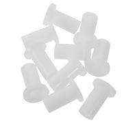 10 Pezzi Cuscinetto Cerniera Inferiore, Plastico Bianco | Ricambio per Riparazione Elettrodomestici, per Cerniera Bassa e Supporto Porta, Uso Cucina