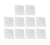 10 Pezzi Custodie Singole Per CD DVD In Trasparente