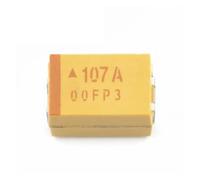 10 pezzi D Case Tipo 7343 100uF 10V 107 107A SMD Condensatore al tantalio con precisione del 10%