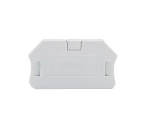 10 pezzi D-PTV2.5/4 piastra di copertura laterale connessione push-in blocco terminali laterali guida DIN