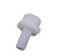 10 Pezzi da 1/2" filettato a 10 mm, 12 mm, 15 mm connettore Dritto for irrigazione da Giardino, Giunto Flessibile Morbido da 1/2 Pollice, Adattatore for Tubi dell'Aria(Male)