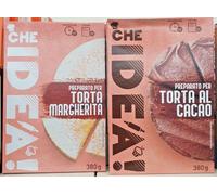 10 pezzi da 380g di Preparato per Torta Margherita\Cacao - Scegli Gusto
