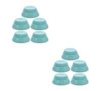 10 Pezzi Dado di Bloccaggio per Ventola M8 in Plastica e Ottone | Ricambio per Mozzi e Ventilatori Oscillanti, Aiuta a Fermare il Gioco della Pala, per Riparazioni Domestiche e Ufficio