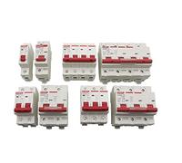 10 pezzi DC 1000V 1P 2P 3P 4P Interruttore di protezione da sovraccarico solare Mini interruttore automatico 6A 10A 16A MCB for impianto fotovoltaico(6 Years,DC 3P)