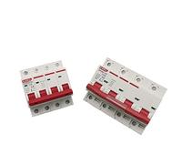 10 pezzi DC 1000V 4P Mini interruttore automatico solare Interruttore di protezione da sovraccarico 6A 16A 20A 25A 32A 50A 63A 80A 100A 125A Fotovoltaico PV MCB(6 Years)