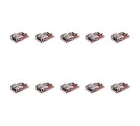 10 pezzi DC-DC USB Convertitore 6-20V a 5V/3A, 97,5% Efficienza Step-Down Regolatore per Auto Elettronica & Industria, Compatto 2,55x1,5cm