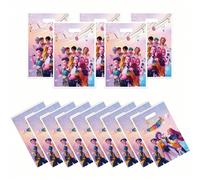 10 pezzi Decorazioni a tema idolo K-POP, squadra di cacciatori di demoni K-pop per varie occasioni come raduni di fan, compleanni, decorazioni allegre e uniche (design casuale) Tagli UnicaPolietilene