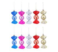 10 pezzi Decorazioni per l'albero di Natale Decorazioni per l'albero di Natale