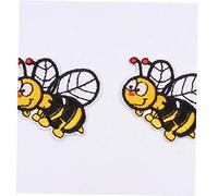 10 Pezzi del Fumetto Ape Zona del Ferro su cuce su Animal Tessuto Appliques Abbigliamento Adesivi a Mano Patchwork Accessori del mestiere