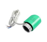 10 pezzi di 230 V normalmente aperto/normalmente chiuso attuatore termico per valvola di riscaldamento a pavimento distributore d'acqua (bianco)