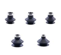 10 pezzi di accessori for manipolatori a ventosa sottovuoto, accessori pneumatici industriali, ugello di aspirazione forte, anello a ventosa ZP-B(ZP-13BN Black)