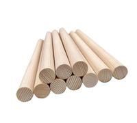 10 Pezzi Di Accessori Per Pali In Legno Da 3/4
