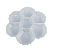 10 pezzi di acquerelli, tavolozza for acquerelli, tavolozza spessa, facile da lavare, tavolozza for pittura resistente alle gocce di vernice Per Olio, Acquerelli