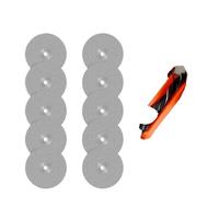 10 Pezzi Di Affilatura For Punte Da Trapano, Mole Piatte Multiuso For Punte Da Trapano In Acciaio Rapido(2PCS)